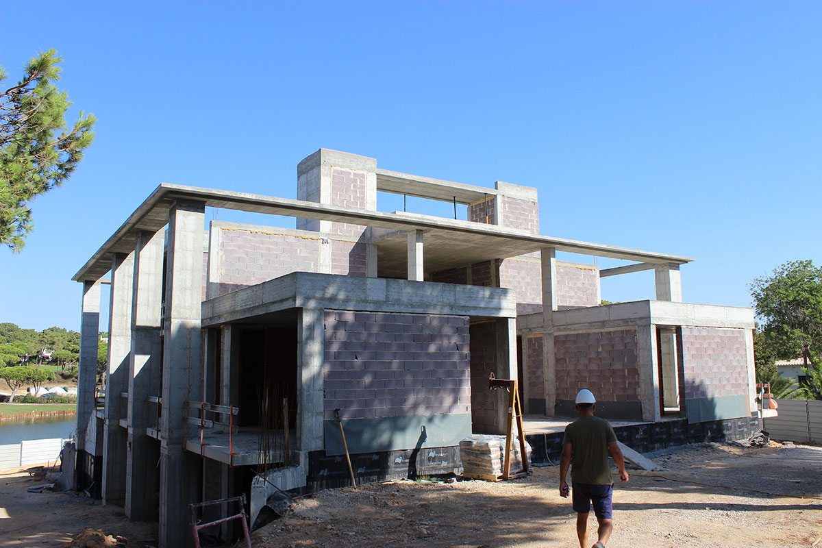 New Villa Construction In Quinta do Lago