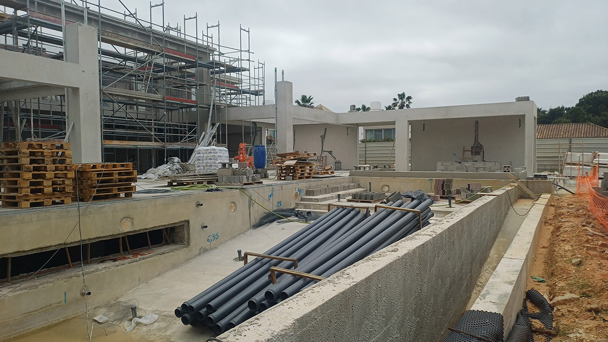 Modern Villa Construction in the Algarve